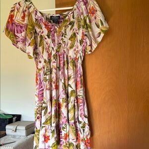 Floral Print Women's Dress